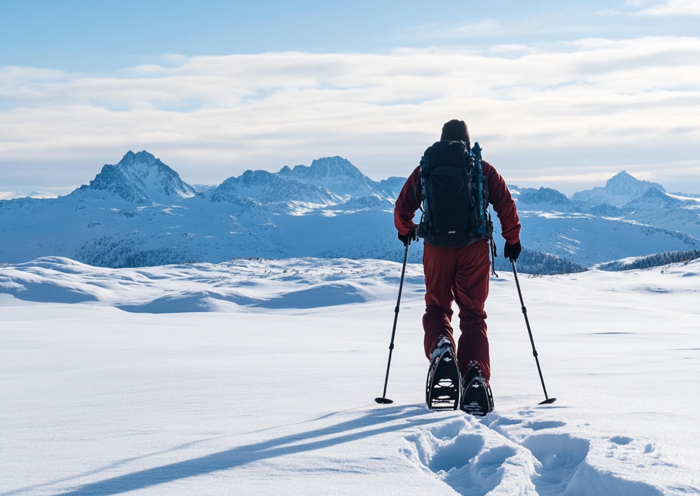 Snowshoeing