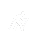 Snowshoeing icon placeholder